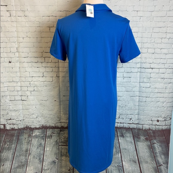 Tori Richard NWT Polo Dress Sunsational Terry Debbi Modal Casual Dress Sz Large - Picture 9 of 12